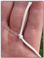 Photo 30, Tying the cotton to the cord